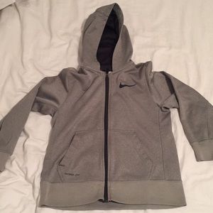 This is a Nike Therma-fit light sweatshirt.